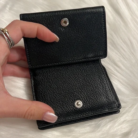 Balenciaga Classic Trifold Wallet Black - Picture 6 of 7